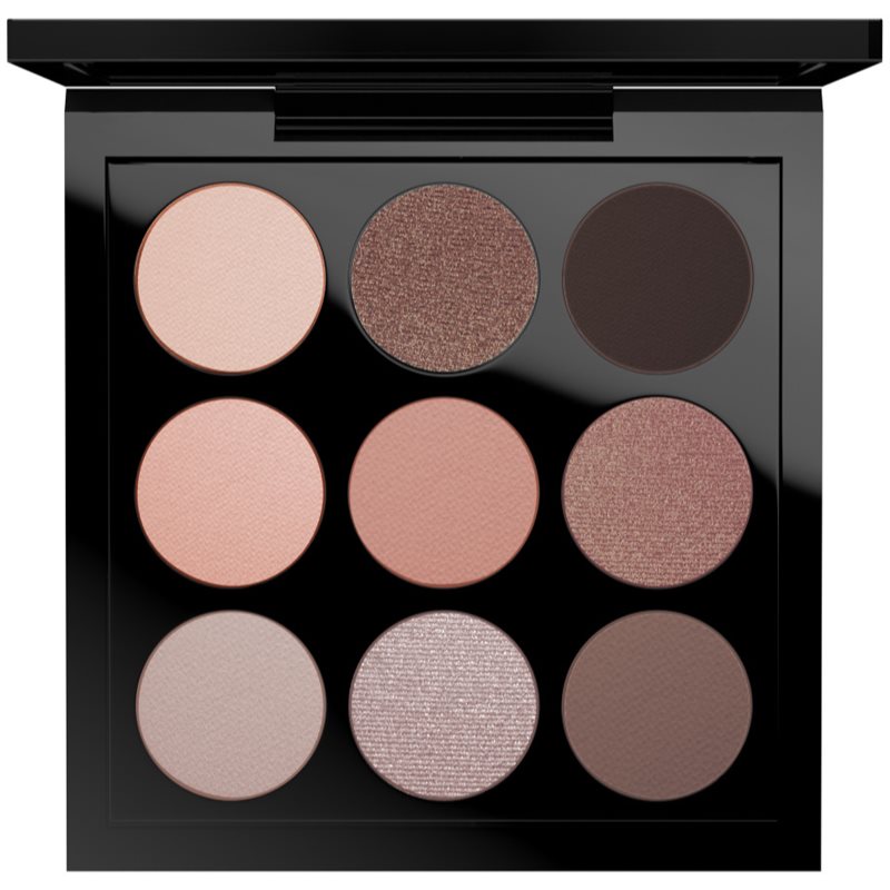 MAC Eye Shadow x9 палитра от сенки за очи цвят Dusky Rose Time Nine 5,85 гр.