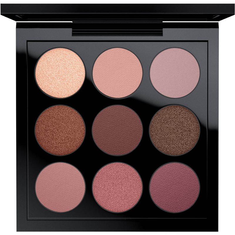 MAC Cosmetics Eye Shadow x9 paleta očních stínů odstín Burgundy Times Nine 5,85 g