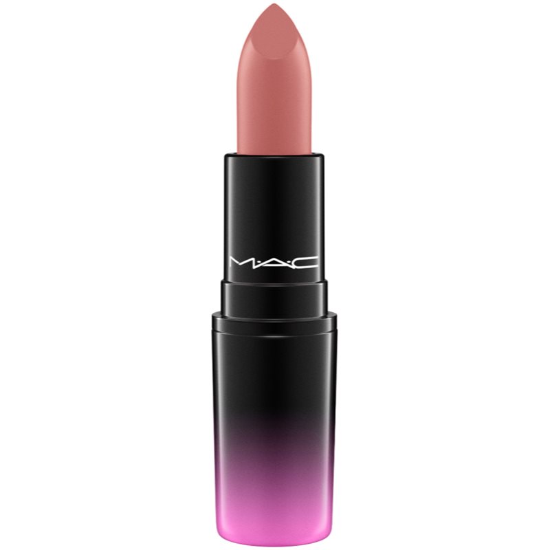 MAC Cosmetics  Love me Lipstick сатенено червило цвят LaissezFaire 3 гр.