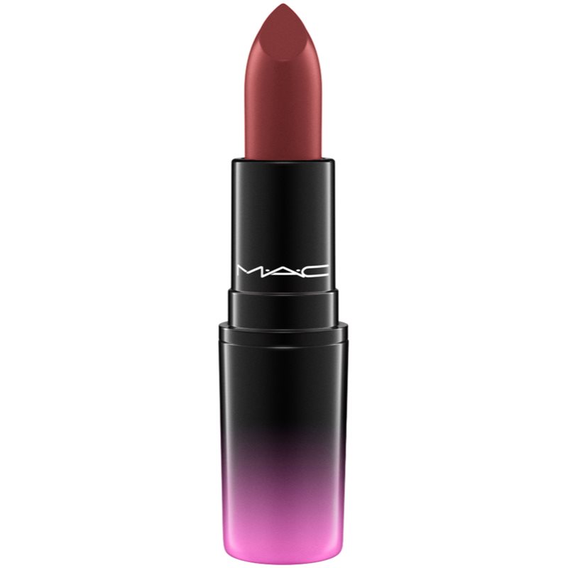 MAC Cosmetics  Love me Lipstick сатенено червило цвят  Bated Breath 3 гр.