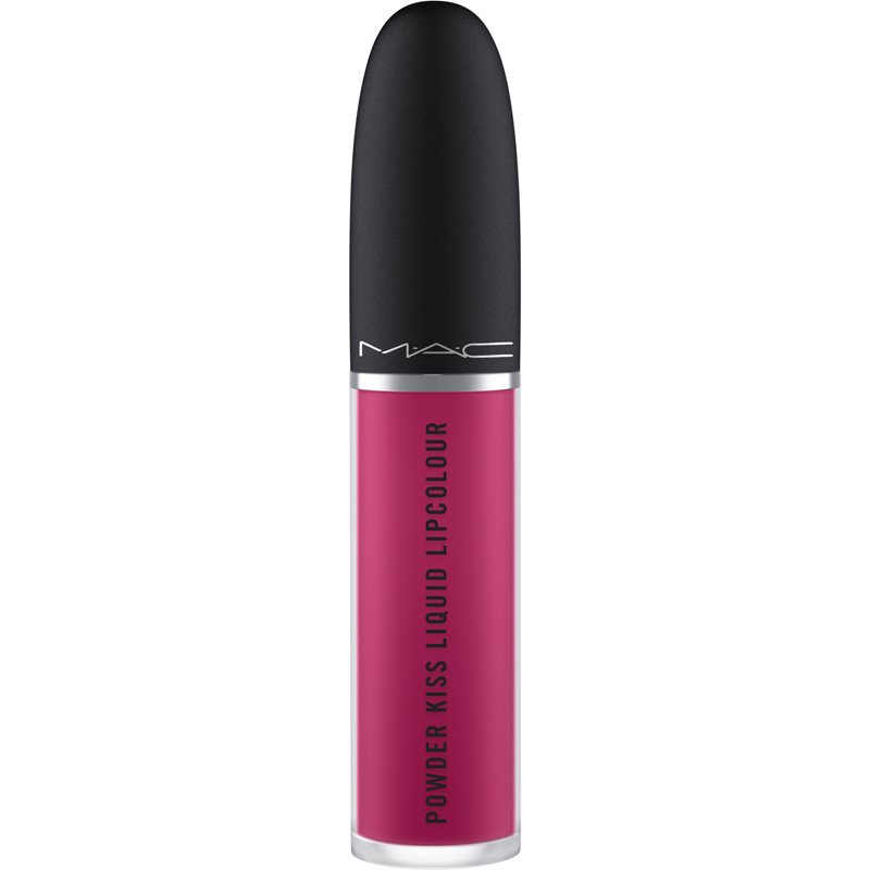 MAC Cosmetics Powder Kiss Liquid Lipcolour matná tekutá rtěnka odstín Make it Fashun! 5 ml