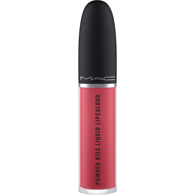 MAC Cosmetics  Powder Kiss Liquid Lipcolour матиращо течно червило цвят A Little Tamed 5 мл.