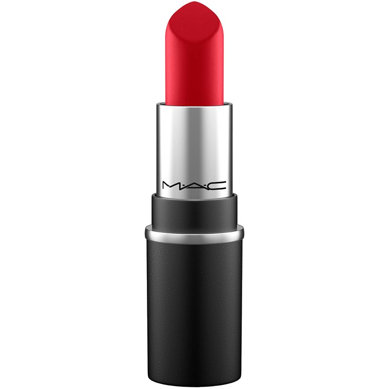 MAC Cosmetics  Mini Lipstick овлажняващо червило цвят Ruby Woo 1,8 гр.