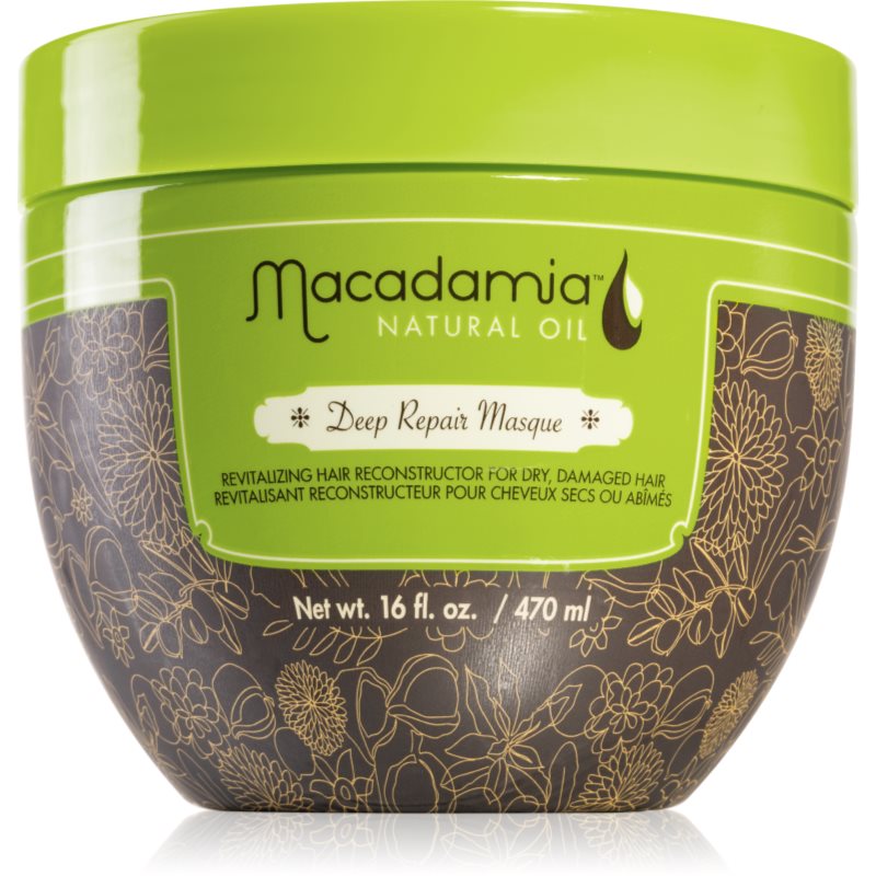 Macadamia Natural Oil Deep Repair дълбоко регенерираща маска за суха и увредена коса 470 мл.