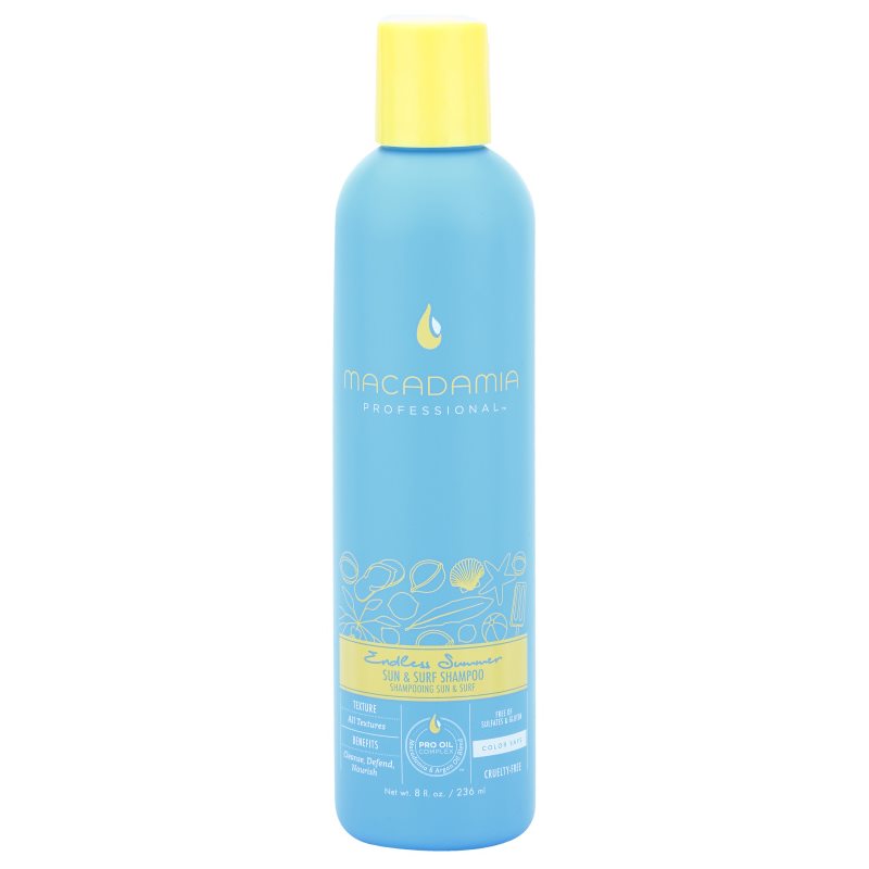 

Macadamia Natural Oil Endless Summer шампунь для волосся пошкодженого хлором, сонцем та солоною водою