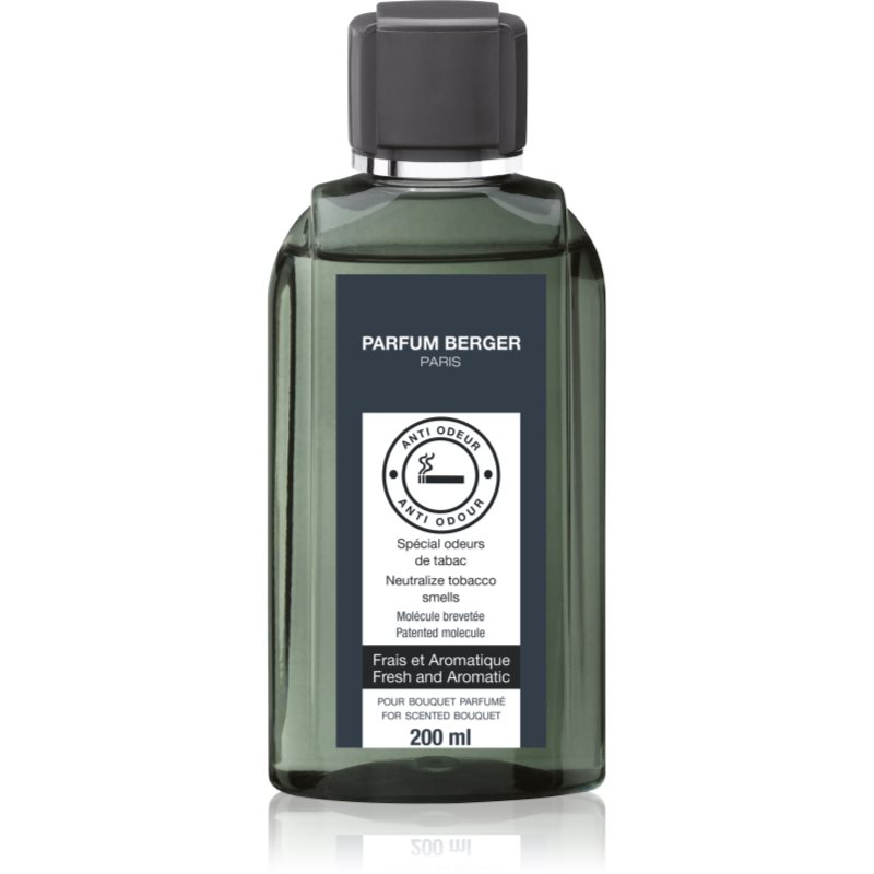 Maison Berger Paris Anti Odour Tobacco náplň do aroma difuzérů (Fresh & Aromatic) 200 ml