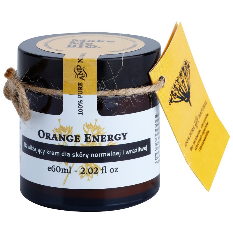 Make Me BIO Face Care Orange Energy hydratační krém pro normální až citlivou pleť 60 ml