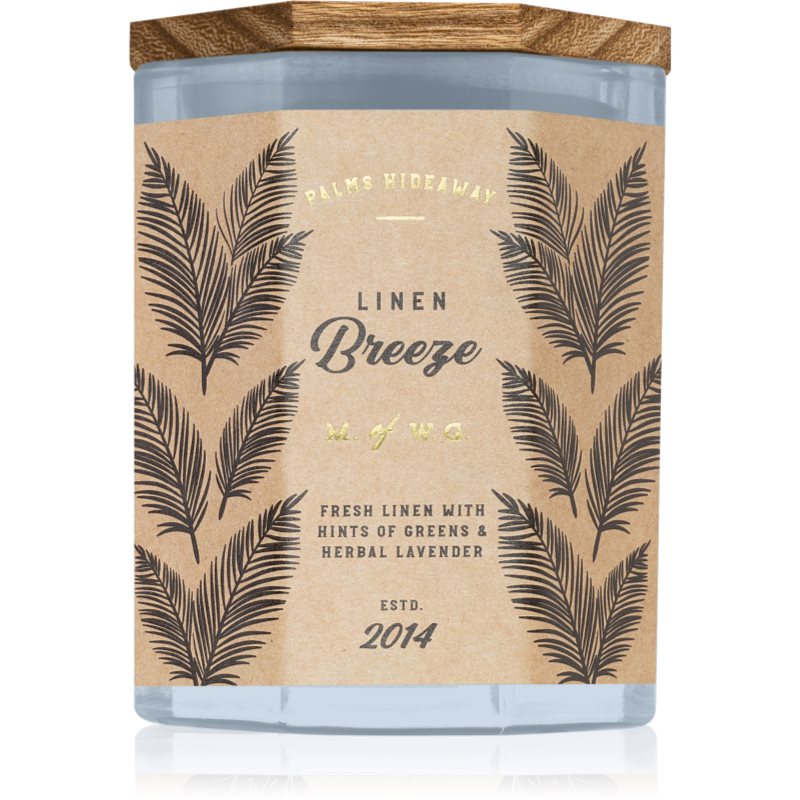 Makers of Wax Goods Palms Hideaway Linen Breeze vonná svíčka 320 g
