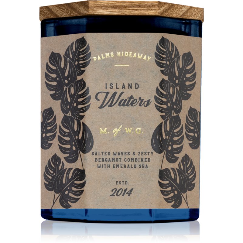 Makers of Wax Goods Palms Hideaway Island Waters vonná svíčka 320 g