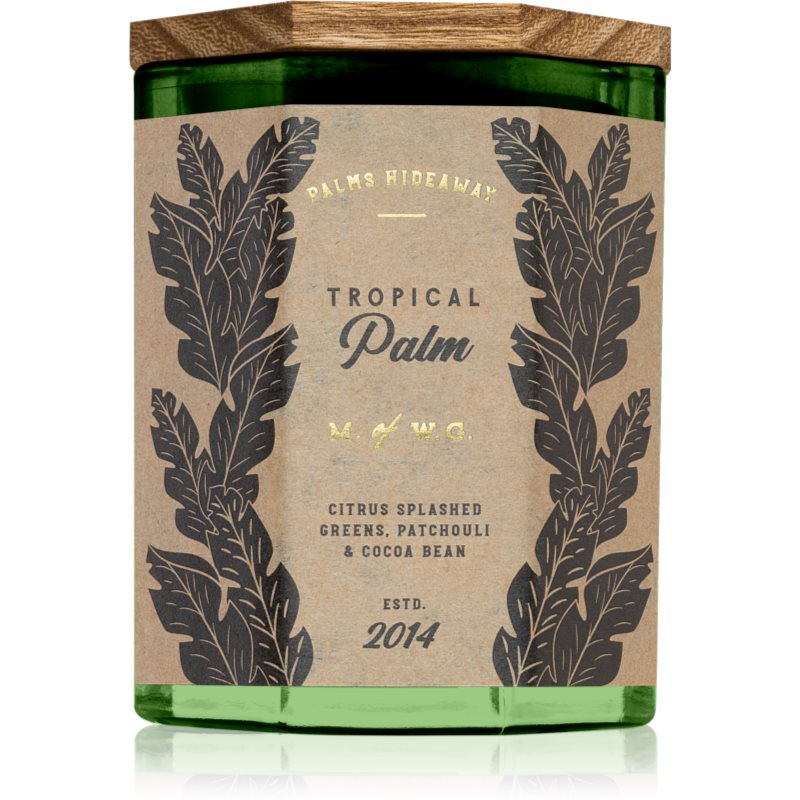 Makers of Wax Goods Palms Hideaway Tropical Palm vonná svíčka 320 g