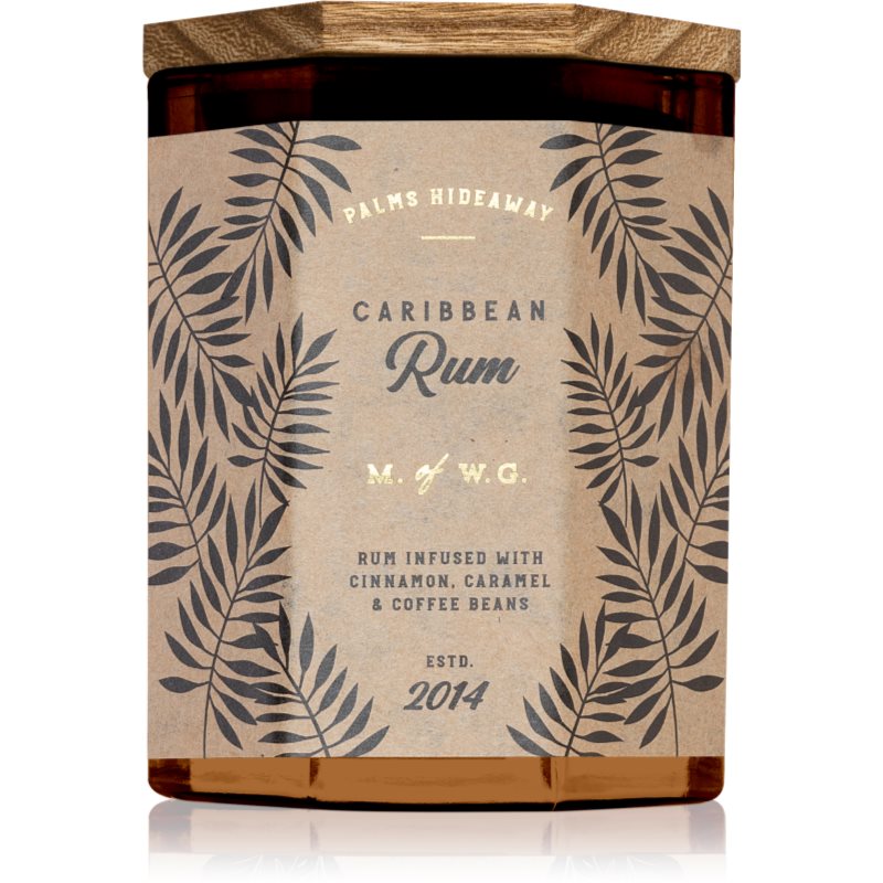 Makers of Wax Goods Palms Hideaway Caribbean Rum vonná svíčka 320 g