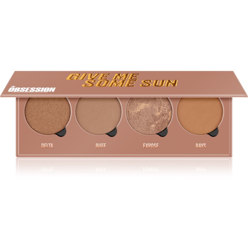 Makeup Obsession Give Me Some Sun палитра бронзери 4 x 2,50 гр.