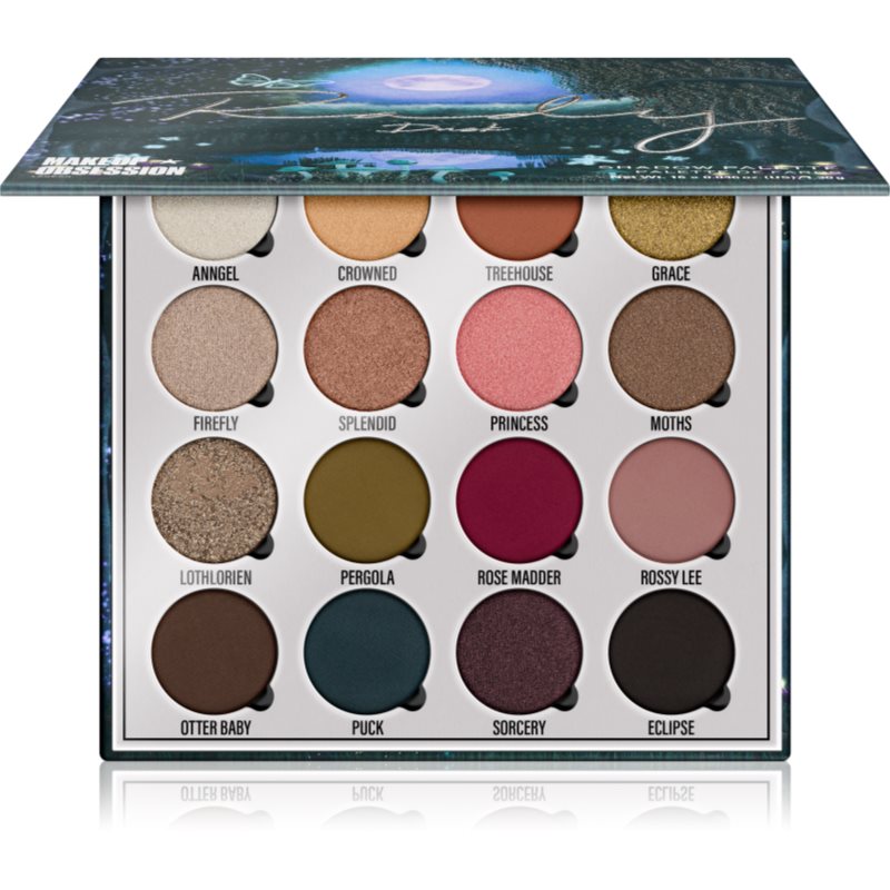 Makeup Obsession X Rady палитра сенки за очи цвят Dusk 16 x 1,30 гр.