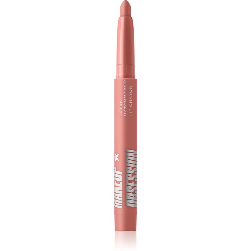 Makeup Obsession Matchmaker vysoce pigmentovaná krémová rtěnka s matným efektem odstín Lotus 1 g