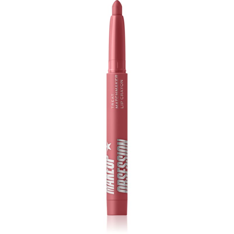 Makeup Obsession Matchmaker vysoce pigmentovaná krémová rtěnka s matným efektem odstín Treat 1 g