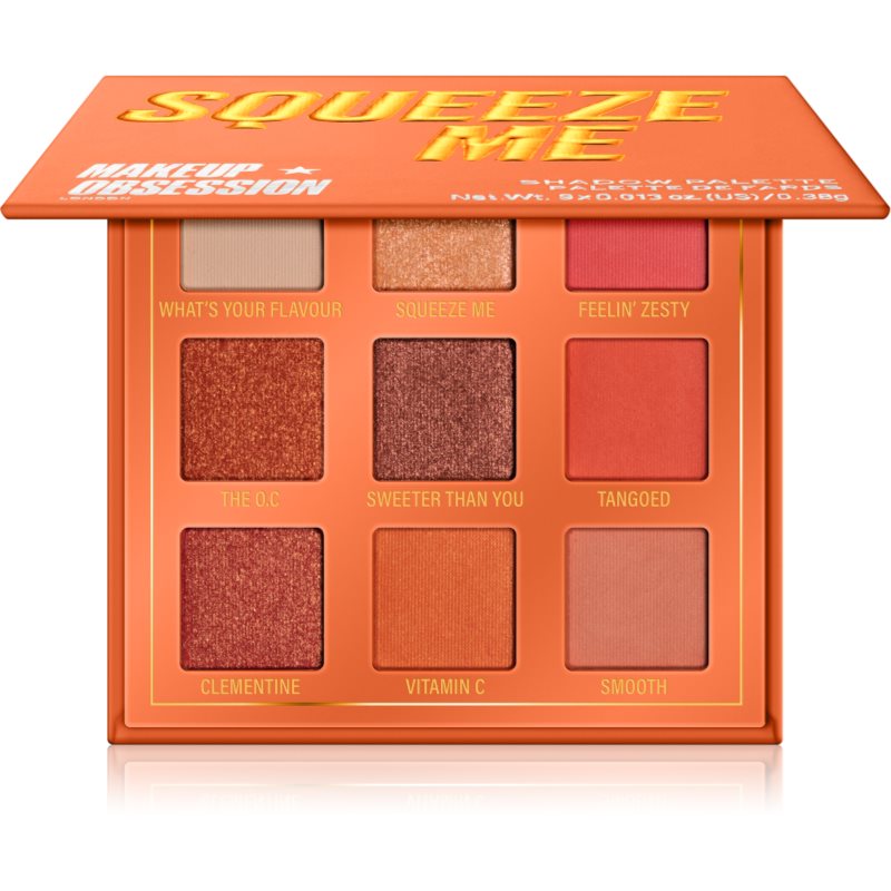 Makeup Obsession Mini Palette палитра сенки за очи цвят Squeeze Me 11,7 гр.