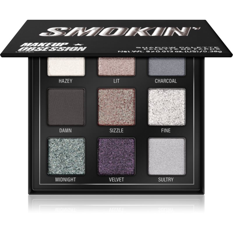 Makeup Obsession Mini Palette paletka očních stínů odstín Smokin' 3,42 g