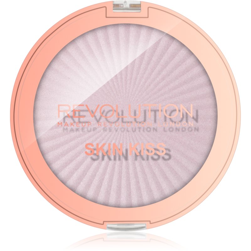 

Makeup Revolution Skin Kiss рум'яна – тіні для повік – хайлатер відтінок Pink Kiss