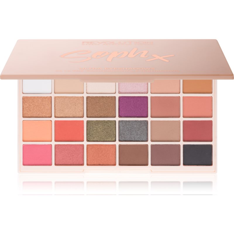 Makeup Revolution Soph X палитра от сенки за очи 24 x 1,1 гр.