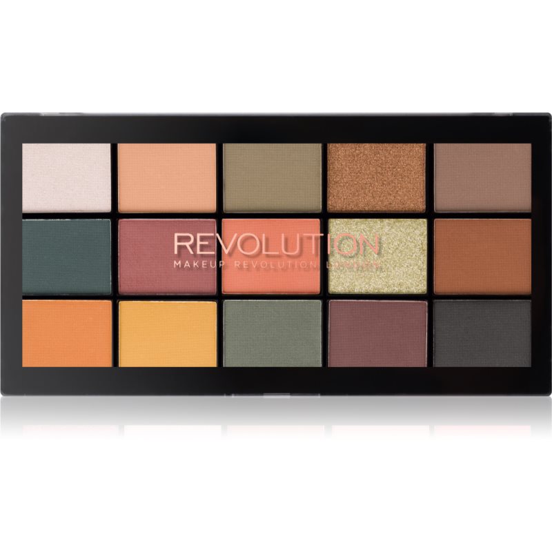 Makeup Revolution Reloaded палитра от сенки за очи цвят Iconic Division 15 x 1,1 гр.