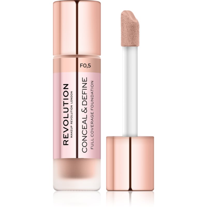 Makeup Revolution Conceal & Define фон дьо тен цвят F0.5 23 мл.