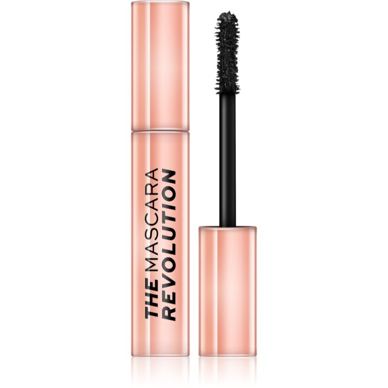 Makeup Revolution The Mascara Revolution спирала за обем, дължина и разделяне цвят Black 12 мл.