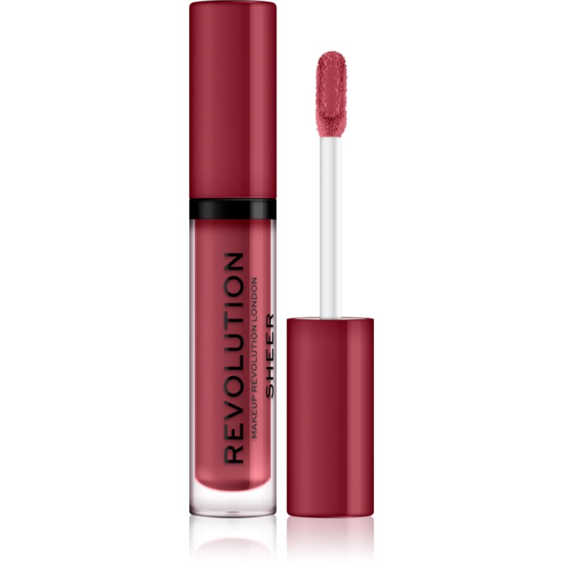 Makeup Revolution Sheer Brillant lesk na rty odstín 115 Poise 3 ml