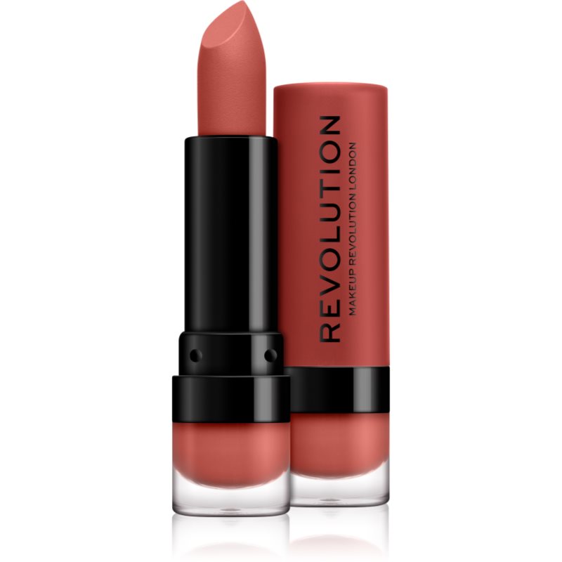 Makeup Revolution Matte матиращо червило цвят 106 Glorified 3,5 мл.