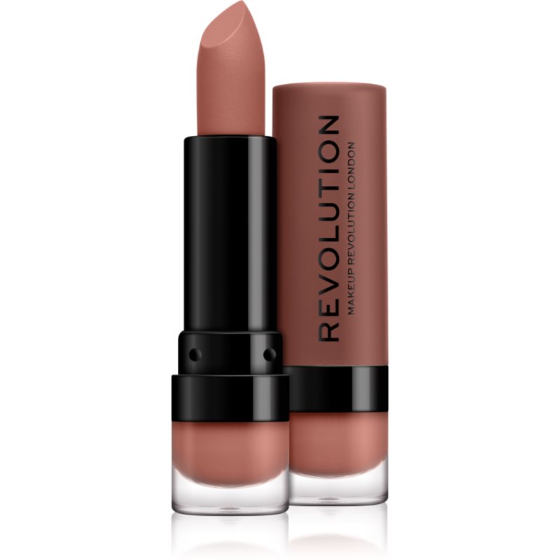 Makeup Revolution Matte matná rtěnka odstín 110 Chauffeur 3,5 ml