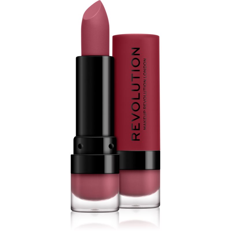 Makeup Revolution Matte матиращо червило цвят 115 Poise 3,5 мл.