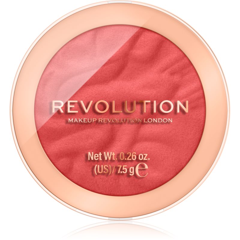 Makeup Revolution Reloaded dlouhotrvající tvářenka odstín Pop My Cherry 7,5 g