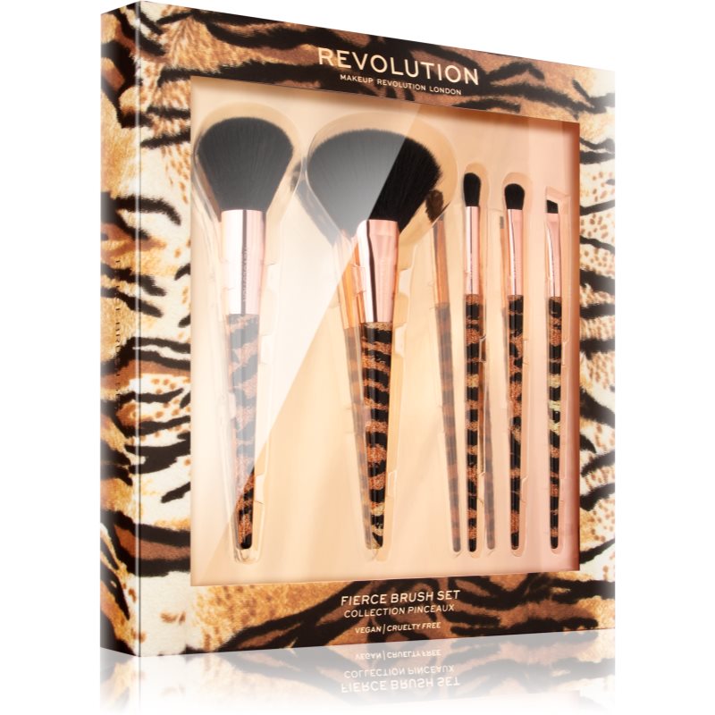 Makeup Revolution Fierce Brush Set sada štětců pro ženy