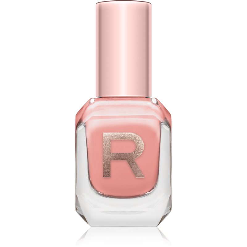 Makeup Revolution High Gloss vysoce krycí lak na nehty s vysokým leskem odstín Lingerie 10 ml