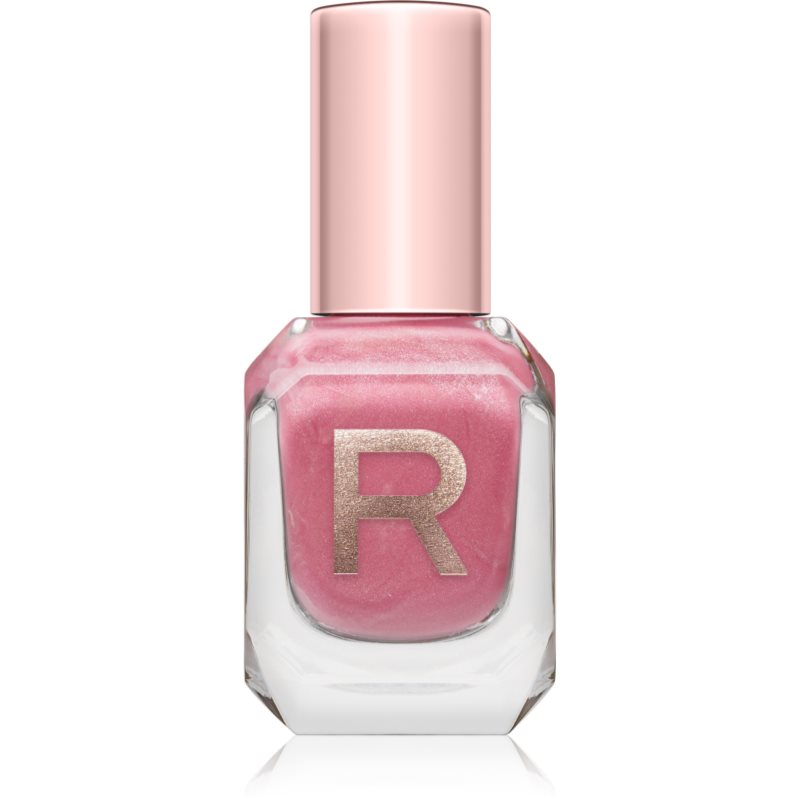 Makeup Revolution High Gloss vysoce krycí lak na nehty s vysokým leskem odstín Satin 10 ml