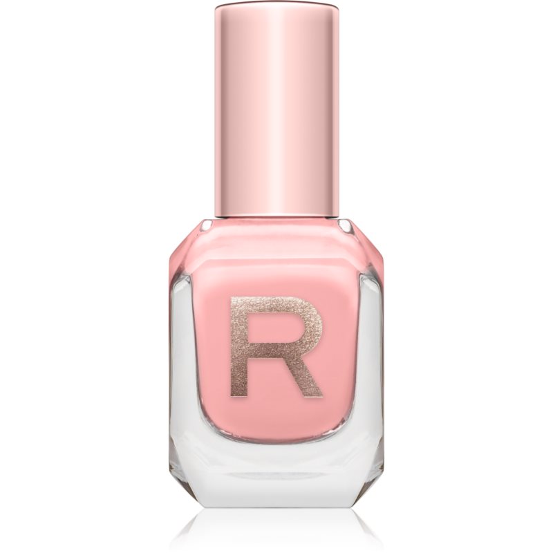 Makeup Revolution High Gloss vysoce krycí lak na nehty s vysokým leskem odstín Peach 10 ml