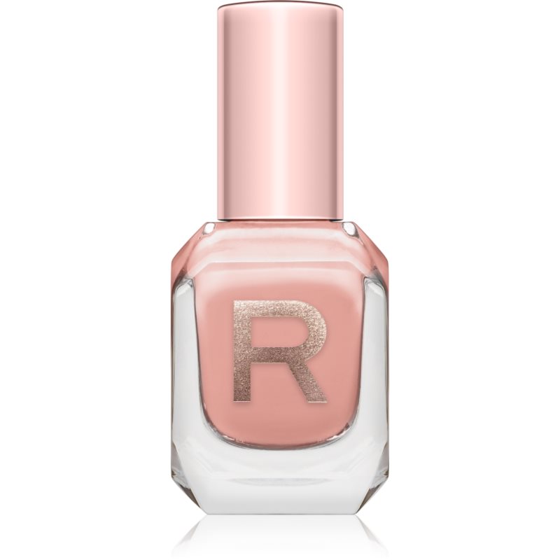 Makeup Revolution High Gloss vysoce krycí lak na nehty s vysokým leskem odstín Real 10 ml