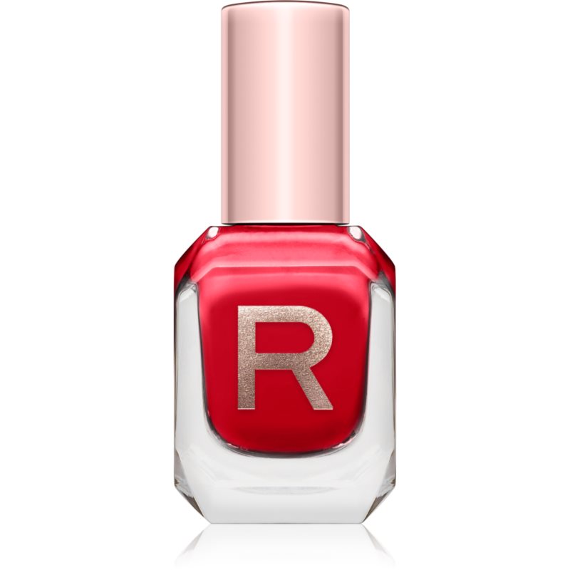 Makeup Revolution High Gloss vysoce krycí lak na nehty s vysokým leskem odstín Hero 10 ml
