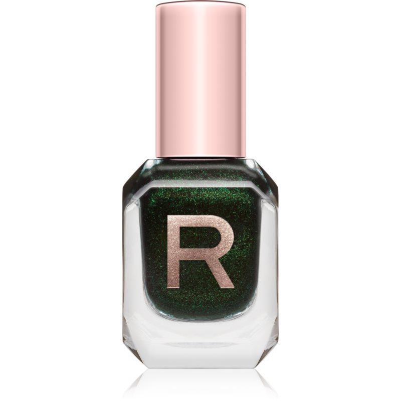 Makeup Revolution High Gloss vysoce krycí lak na nehty s vysokým leskem odstín Poison 10 ml