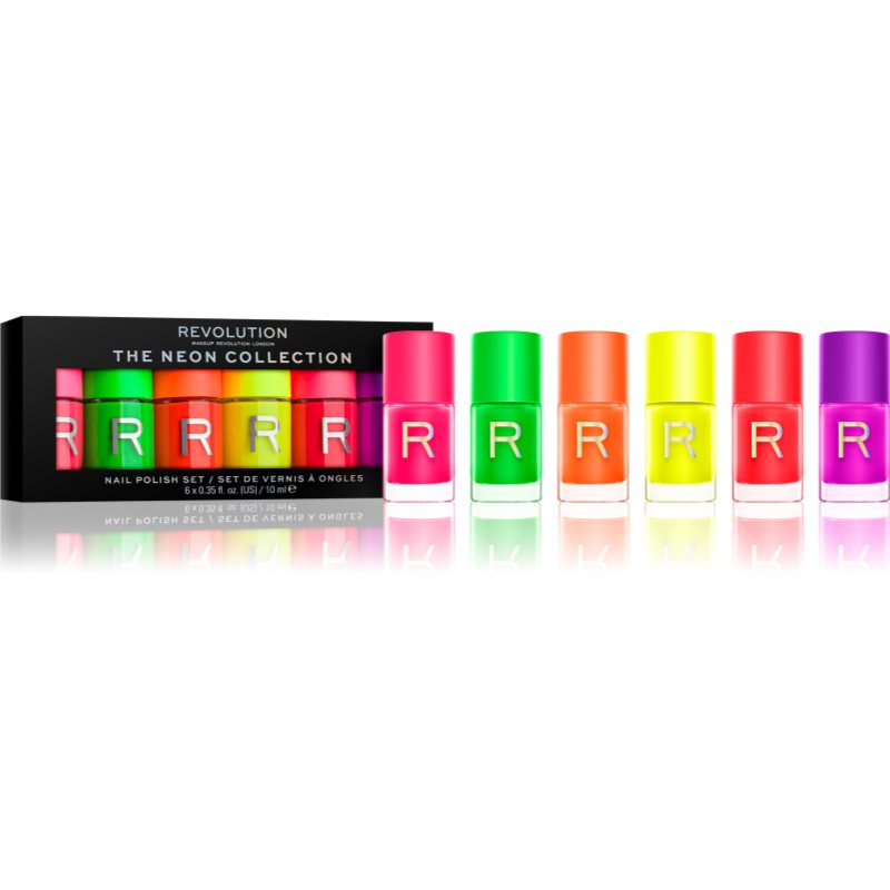 Makeup Revolution Neon sada laků na nehty