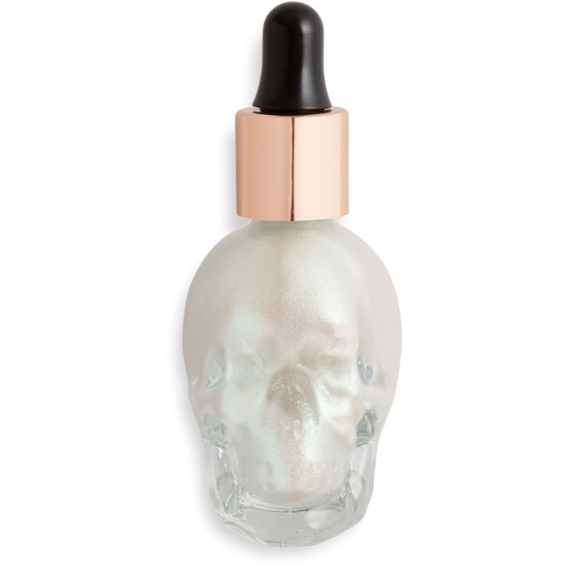 

Makeup Revolution Skull рідкий хайлайтер з дозатором відтінок Ghosted
