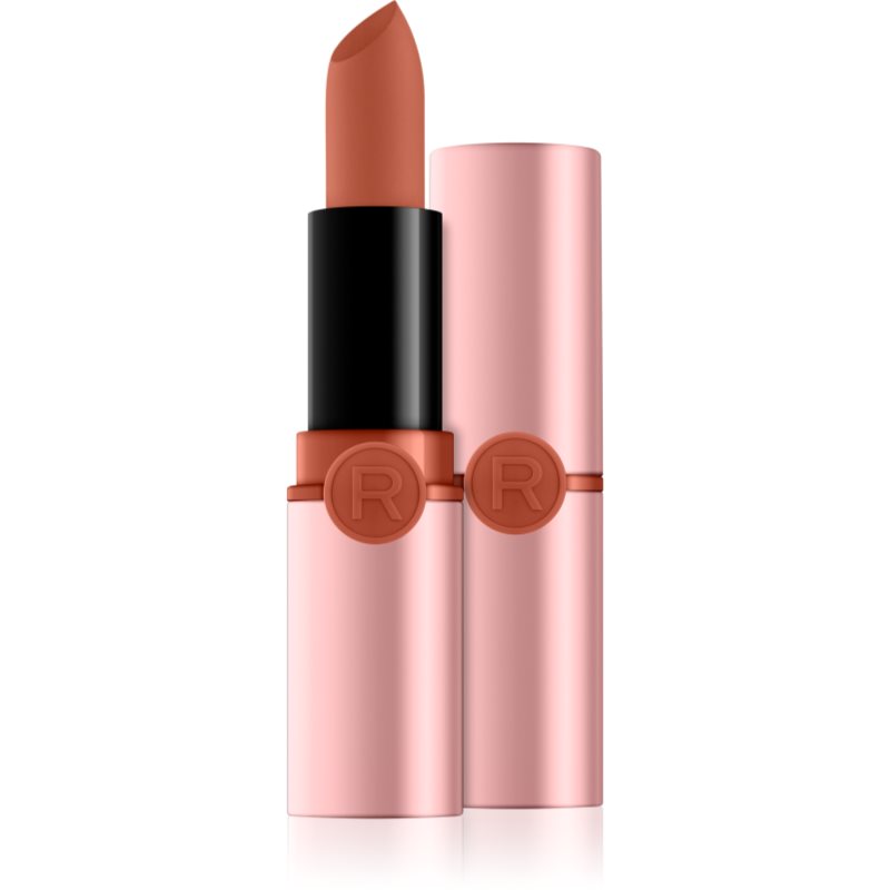 Makeup Revolution Powder Matte matná rtěnka odstín Spice 3,5 g