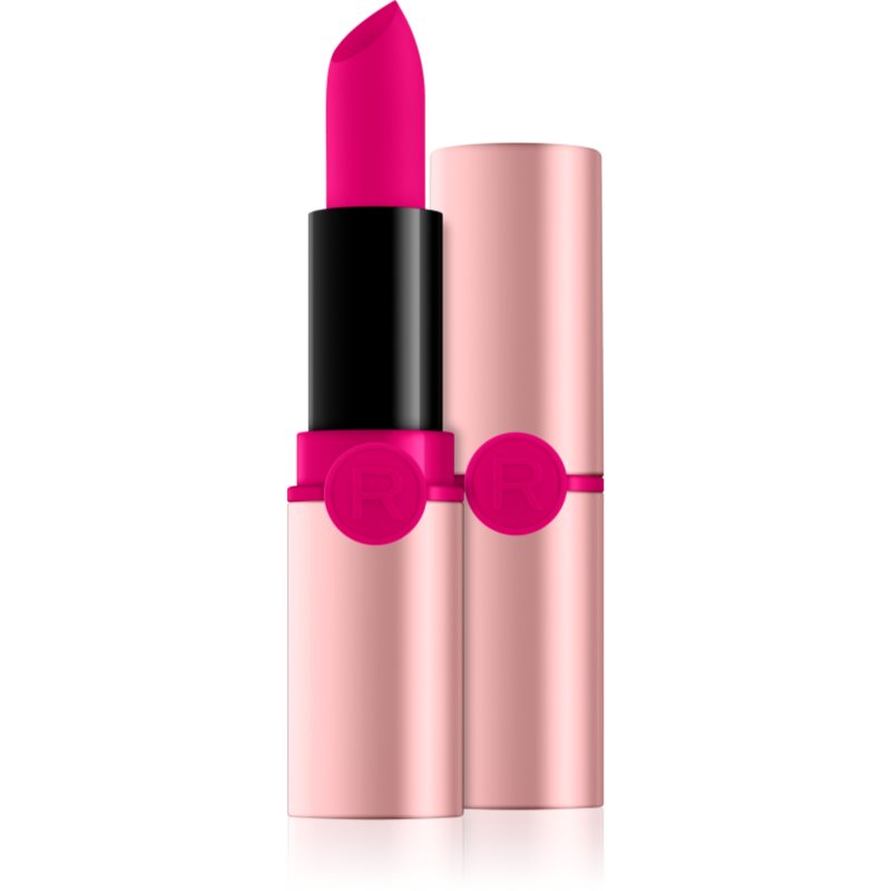 

Makeup Revolution Powder Matte матуюча помада відтінок Flamingo