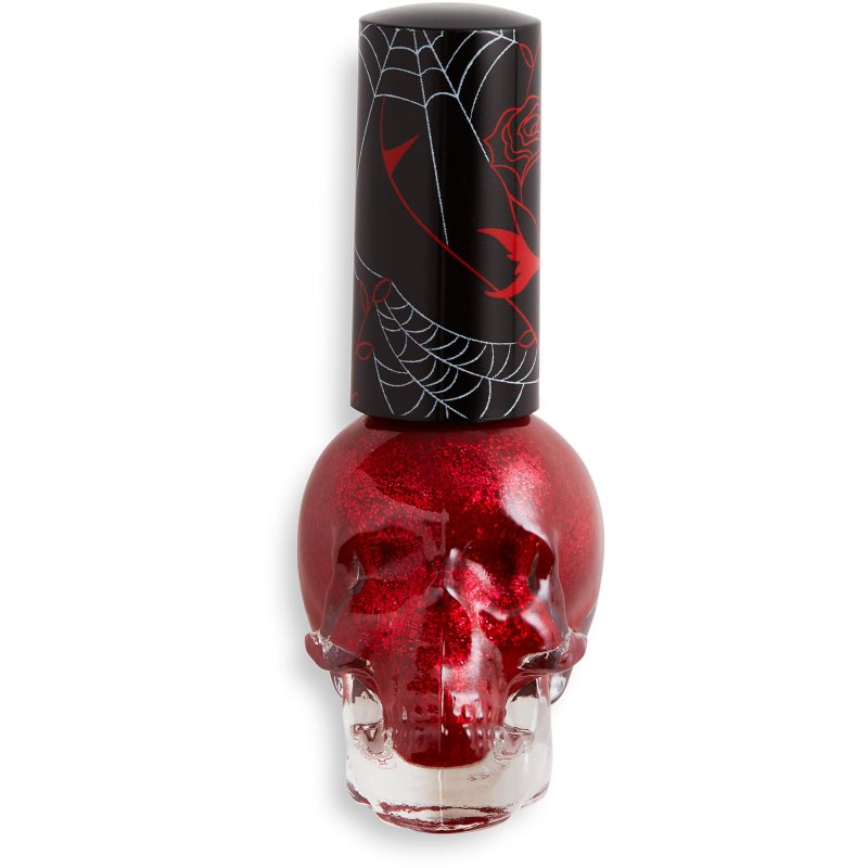 Makeup Revolution Skull lak na nehty odstín Bloodthirsty 12,5 ml