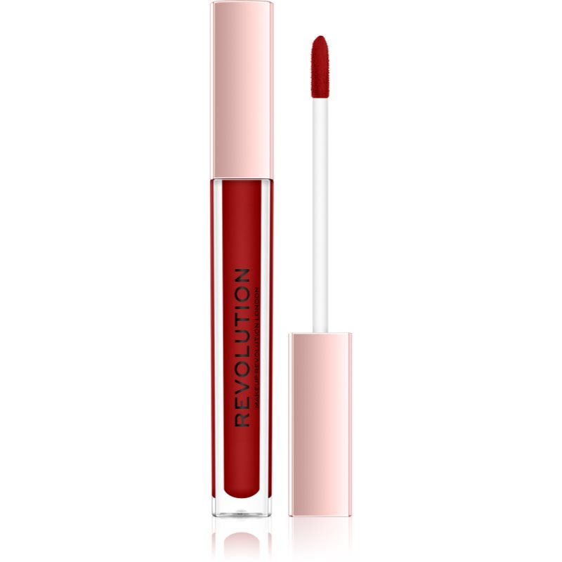 Makeup Revolution Lip Vinyl течно червило за сияен блясък цвят Ruby 3,6 мл.