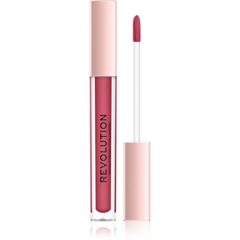 Makeup Revolution Lip Vinyl tekutá rtěnka pro zářivý lesk odstín Dollhouse 3,6 ml