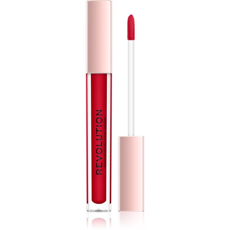 Makeup Revolution Lip Vinyl течно червило за сияен блясък цвят Cherry 3,6 мл.