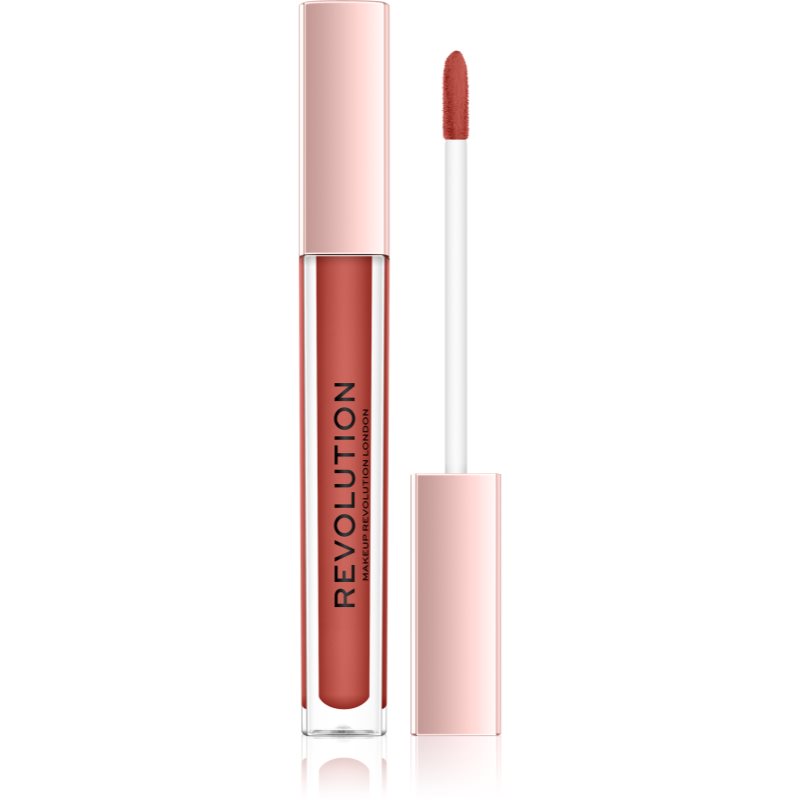 Makeup Revolution Lip Vinyl tekutá rtěnka pro zářivý lesk odstín Glorified 3,6 ml