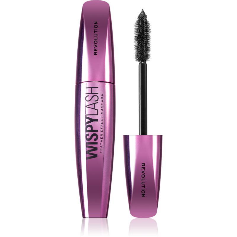 Makeup Revolution Wispy False Lash водоустойчива спирала за обем цвят Black 8 мл.