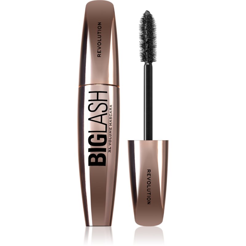 Makeup Revolution Big Lash Volume спирала за обем и удължаване на мигли цвят Black 8 мл.