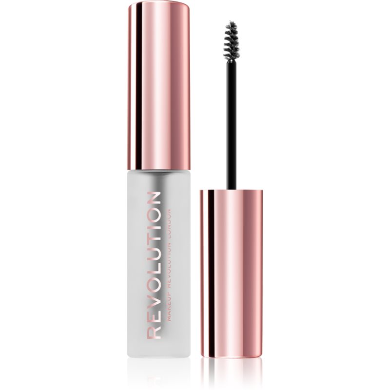 Makeup Revolution Brow Fixer гел за вежди цвят Clear 6 мл.